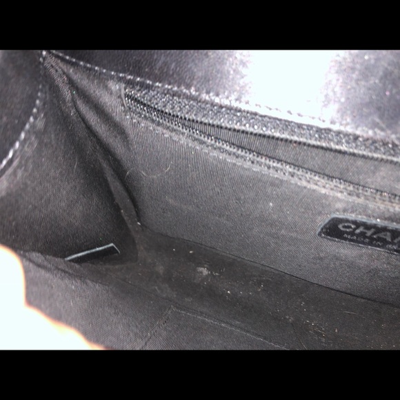 Chanel Le Boy Bag blk calf skin boy bag authentic - Picture 5 of 9